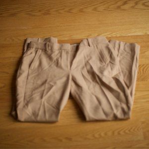 J.Crew Full Length Camel Trouser Pants